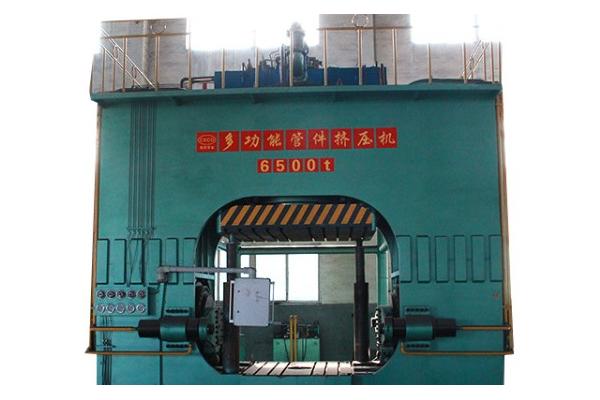 30kw Stainless Steel Tee Forming Machine High Efficiency Plc Controller Automation