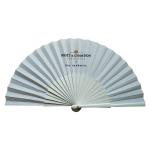 Custom Made Wooden Folding Fan 23cm 30cm Length As Promotion Gift for sale