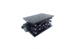 China 140mm×220mm Height Adjustable Z Axis Table Black Anodized supplier