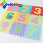10pcs/set 10mm Number Foam Play Mat / 30X30cm Foam Puzzle Piece Flooring for sale