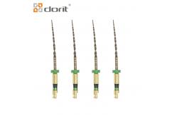 China GOLD Heat Activation Reciprocating Rotary Endodontic Files Similar To Wave One Gold supplier
