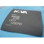 Flat Style Colorful Clothing Brand Labels , Cute Fabric Name Labels For Clothing for sale