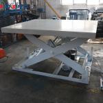 China 4 Ton Stationary Scissor Lift Table 5m Fixed Scissor Lift Platform manufacturer