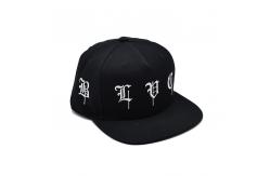 China Classic Flat Brim Snapback Hats Blank Underbrim Cotton Wool Blend Flat Visor supplier