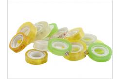 China Easy Tear BOPP Adhesive Tape For School Use Crystal Clear Tape supplier