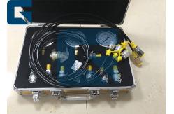 China Durable Excavator Hydraulic Pump Pressure Test Gauge , Main Pump Pressure Test Kit supplier