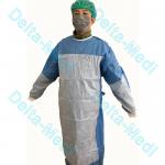 Poly Reinforced SMS SMMS Disposable Surgical Gown for sale