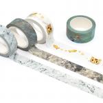 Beautiful Decoration Packing Box Custom Printed Masking Washi Tape for sale