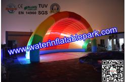 China Popular Inflatable Shell Tent  With LED , Oudoor Inflatable Igloo Tent supplier