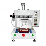 Small Mold Hot Press Machine Equipment For PVC Hard Rubber RT~300°C Working Temperature Accuracy ± 3.5℃ for sale