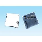 Push Type T Flash Memory Module Connectors 60 Milliohms Max Contact Resistance for sale