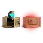 Gold 3 Bolts 2keys Electronic Digital Steel Security Safe 8.5L 310x200x200mm