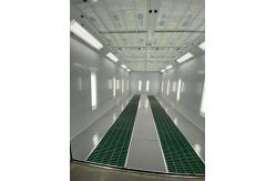 China 380V Industrial Automotive Paint Booth Mobile Auto Paint Booth With LED Lights supplier