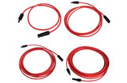 China 10 Meter Dual Connector 4mm2 6mm2 Solar Extension Cable supplier