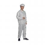 ESD coverall cleanroom clothes Anti-static cleanroom garments ESD clothes supplier from China