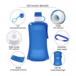 Anti Spill Silicone Expandable And Foldable Drinking Water Bottle