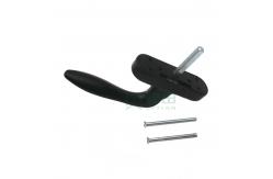 China Aluminium Upvc Window Opener Pull Handle With Lock contemporary geometric design supplier