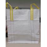 Open Top Discharge Spout 4 Cross Corner Loops Big Bag Jumbo Bag FIBC for sale