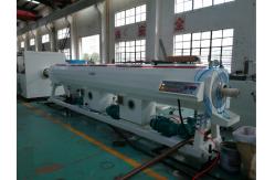 China PVC Tube Making Machine, PVC Pipe Extruder, conical twin screw extruder supplier