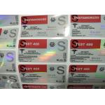 Multi Size Glass Vial Labels Laser Custom Hologram For 300mg Masteron Enanthate for sale