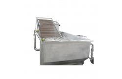 China 220V Bubble Tomato Washing Machine For Vegetable Fruit Processing supplier