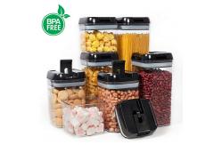 China 7pcs BPA Free Airtight kitchen Household Storage Container With Easy Lock Lids supplier