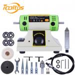 Tooltos 3109 Jewelry Polisher Bench Buffer Grinder Machine With Accessories Multi Function Benchtop Polisher for sale