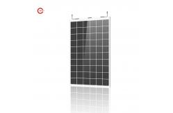 China Rixin Transparent BIPV Solar Panels Mono Glass 310W 320W Solar Panel PV Module supplier
