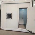Fast Install Premade Foldable Mobile Container House for Medical Facility Isolation Ward for sale