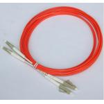 Orange 3M Optical Fiber Patch Cord LC LC Duplex Fiber Jumper Cables for sale