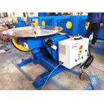 Automatic Pipe Welding Positioners With Hand Control Box 1300 lbs Capacity Welding Turn Tables for sale