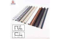 China Anodized Square Shape Aluminum Tile Trim Wall Aluminium Transition Strip supplier