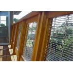 Light Weight Architectural Wire Mesh Aluminum Woven Braided Cable Rope Weather Proof for sale