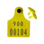 Customized Professional UHF RFID Ear Tags for Livestock Tracking Leading Animal Ear Tags for sale