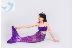 China 3D Printing Swimmable Mermaid Tails For Kids / Adults Spandex Polyester Material supplier