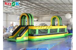 China Inflatable Obstacle Course Giant Wipeout Obstacle 10x3x2.5mH Inflatable Sports Games supplier