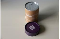 China Waterproof recyclable Kraft Paper Composite Cans cookies packaging with custom logo supplier