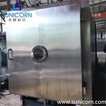 141KW Industrial Freeze Drying Machine Low Noise High Automation Level
