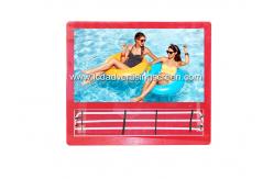 China Red Colour Elevator Lcd Advertising Player Display With Led Light Box supplier