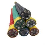 Steel Core Wire Playground Combination Rope 6x8 6 Strands PP Covered for sale