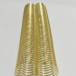 48 Loops Single Spiral Metal Coil Binding 0.25 - 2'' For Notebook for sale