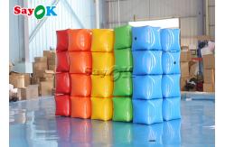 China Portable Indoor Outdoor Cube Inflatable Stool Ottoman supplier