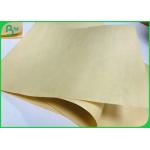 Biodegradable Bamboo Pulp Paper 70g 90g Brown Packaging Paper For Food Wrapper for sale