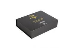 China 3 Bottle Magnetic Wine Glass Packaging Boxes Gift With Dividers supplier