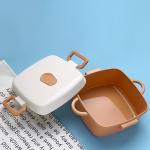21*17.8*8.5cm Kids Plastic Bento Boxes With Vent