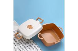 China 21*17.8*8.5cm Kids Plastic Bento Boxes With Vent supplier