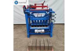 China Semi Automatic Brick Making Machine Clay Block Machine Manufacturer supplier