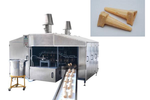 Hygienic Wafer Cone Production Line With Less Gas Consumption Fully Automatic
