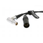 ARRI ALEXA MINI Power Cable XLR 4 Pin Male To Lemo Right Angle 2B 8 Pin Female for sale