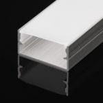 Offices Application Aluminium LED Strip with Wire Drawing Surface Treatment for sale